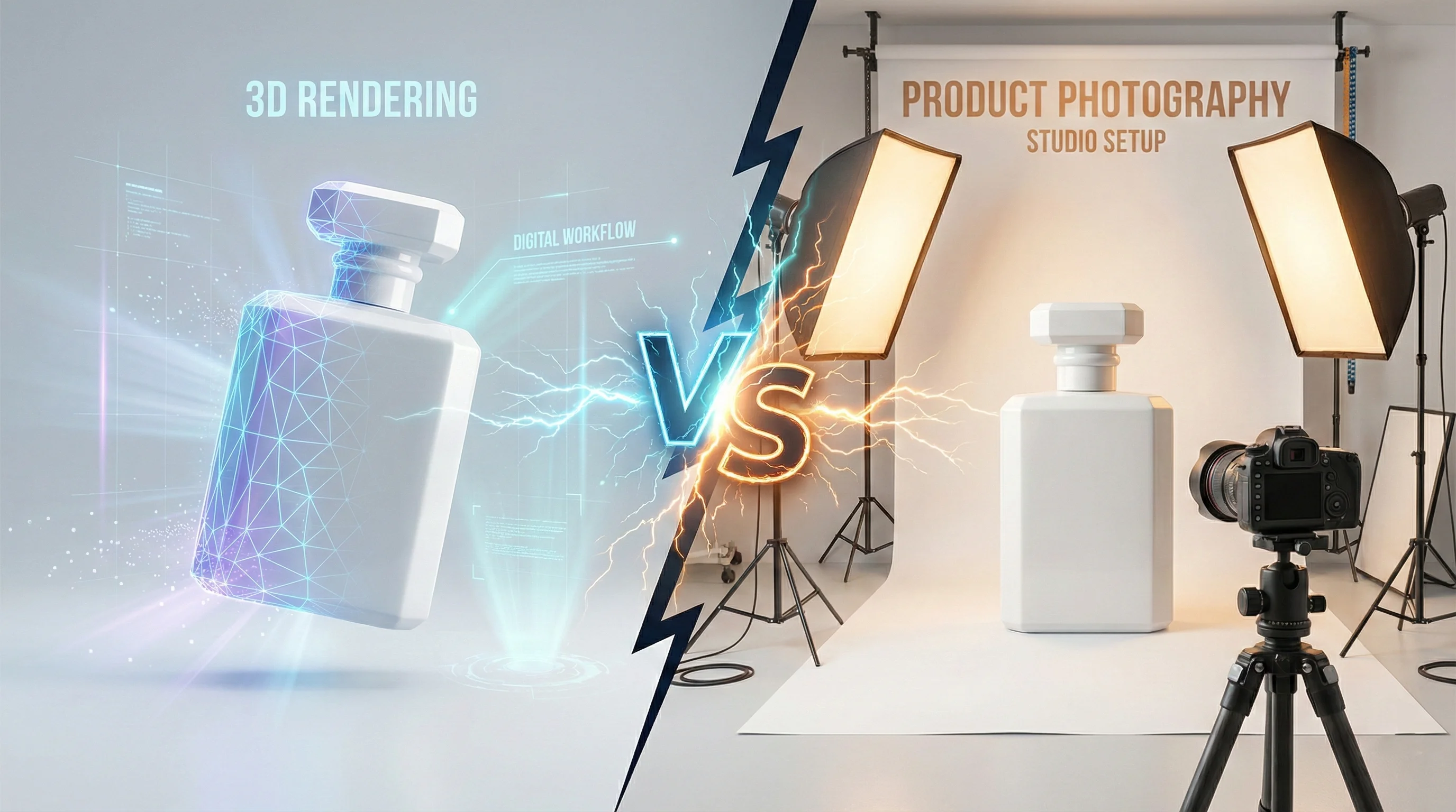 3D рендер vs фотосъёмка товара: что выбрать для маркетплейса