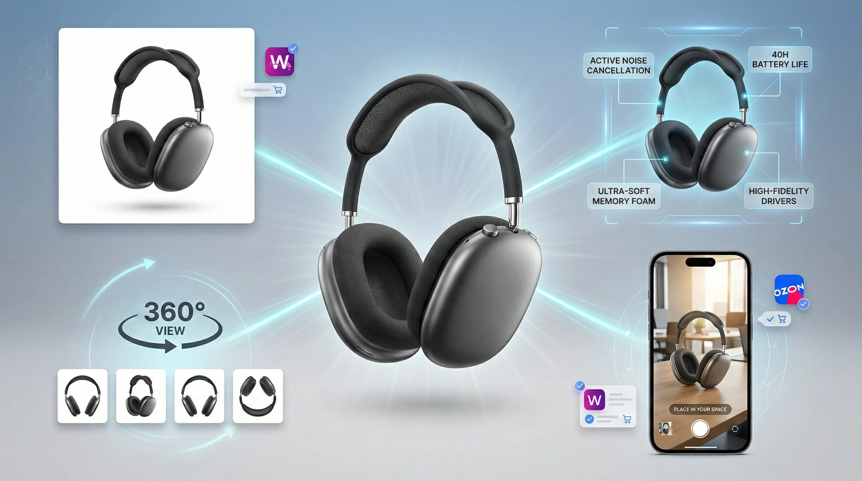 3D визуализация товаров для маркетплейсов: гайд для селлеров Wildberries и Ozon