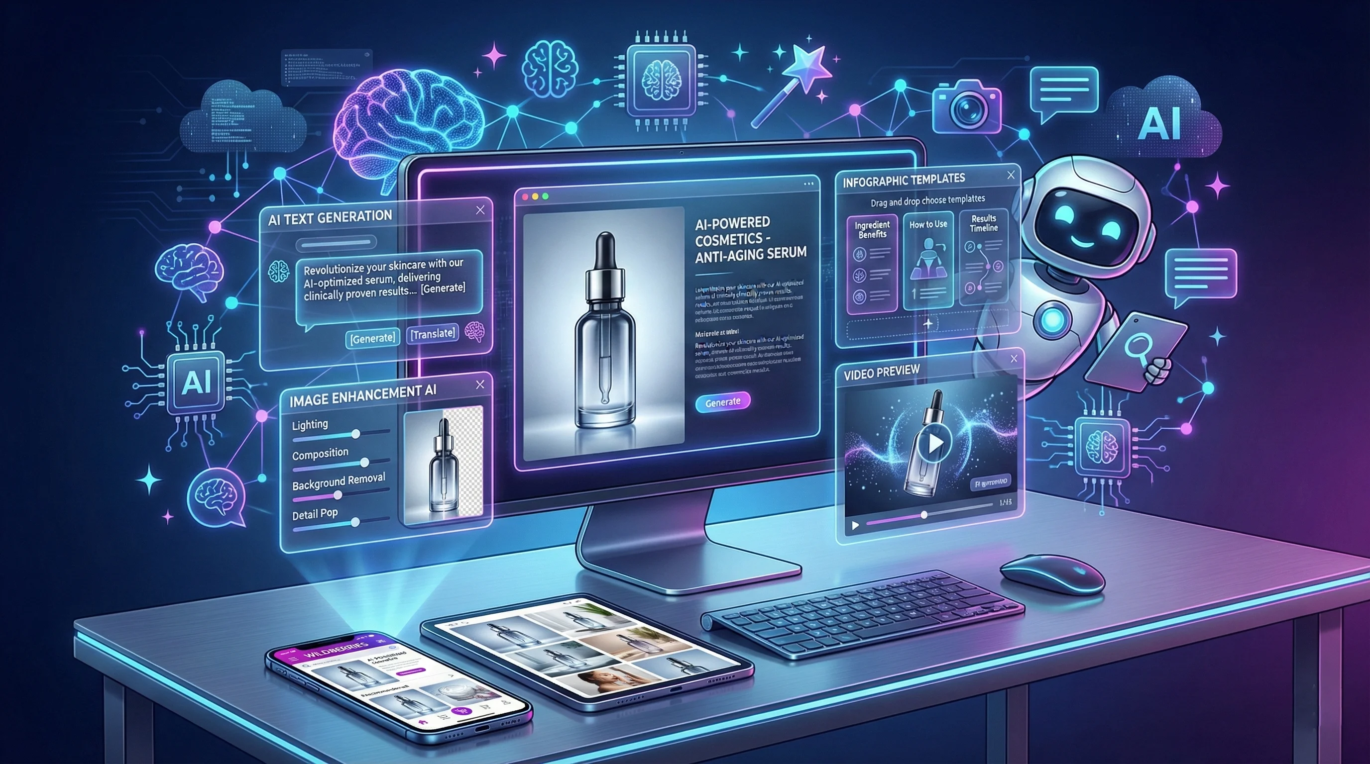 Нейросети для создания контента маркетплейсов: что работает в 2026 году