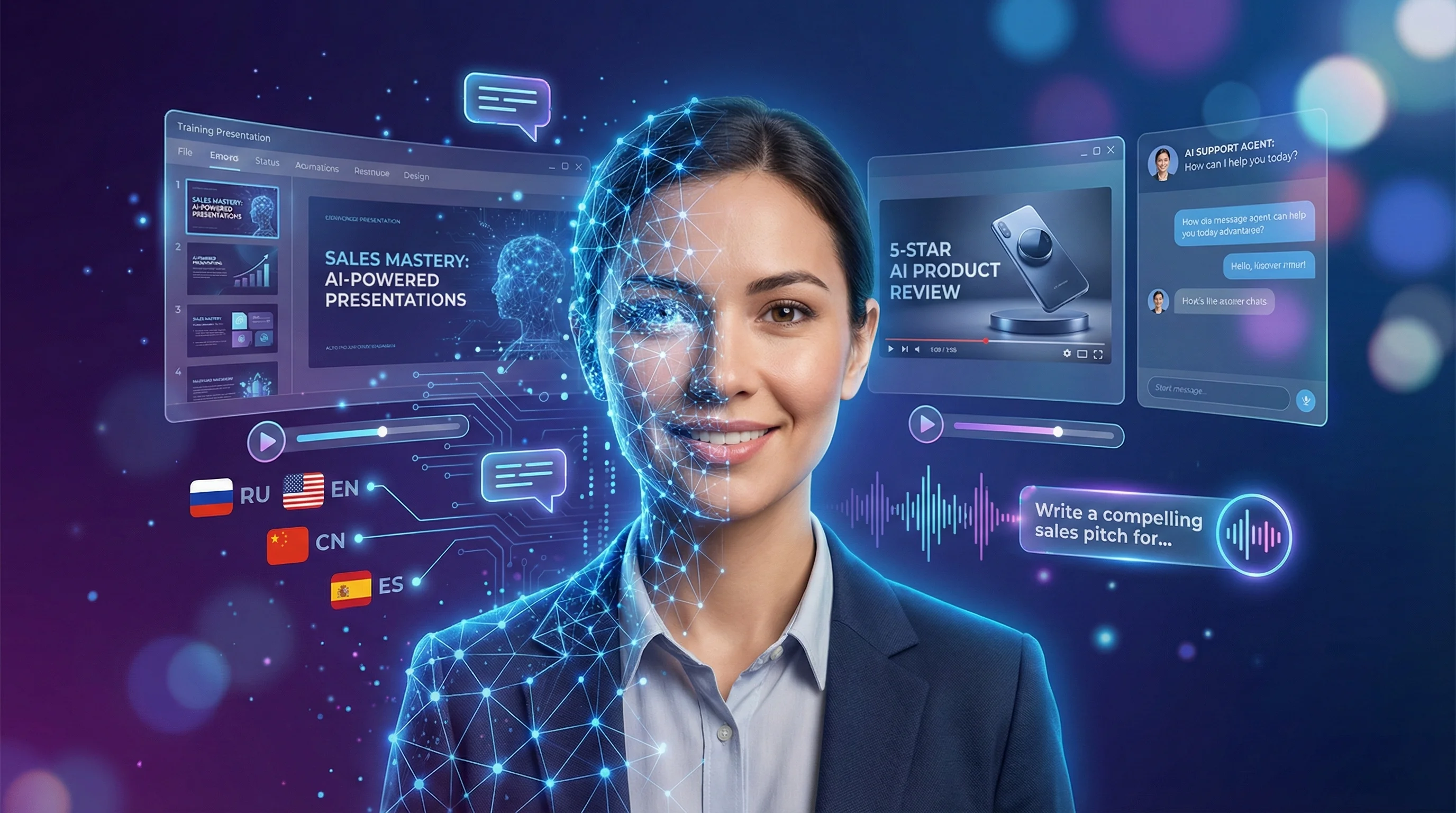 Нейро-аватары для бизнеса: как цифровые ведущие меняют маркетинг