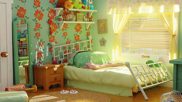 Комната в стиле «Я краснею»